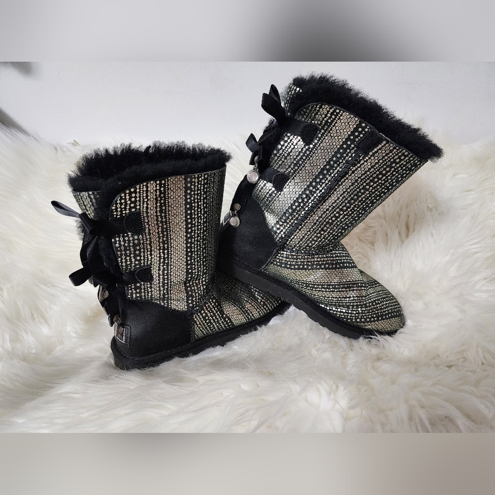 UGG x Swarovski Limited Edition Bailey Bow Boots